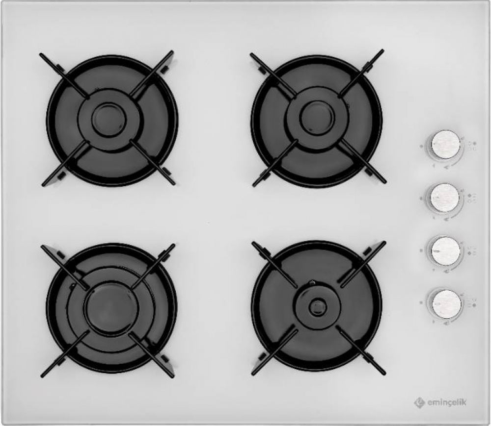 PREMIUM BEYAZ CAM ANKASTRE SET 10