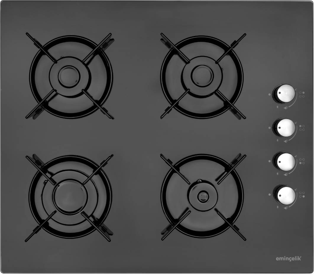 LÜX SİYAH ANKASTRE SET 6
