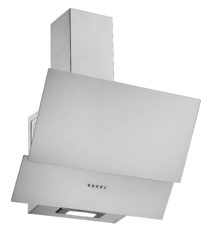 Beyaz Camlı Push Butonlu Davlumbaz