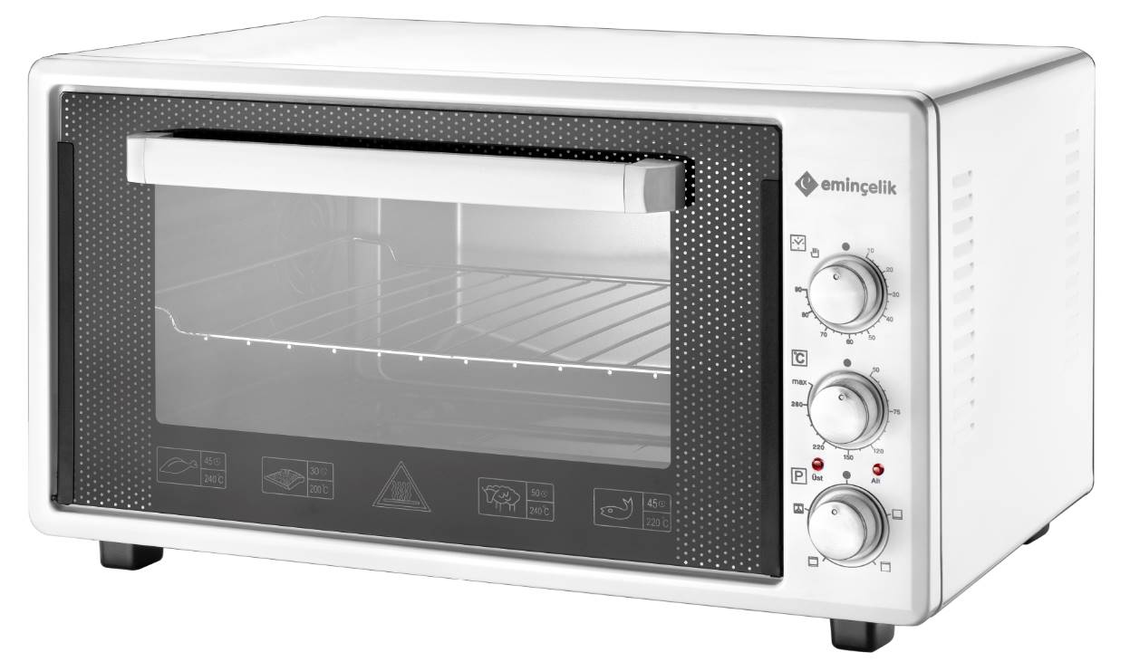 45 Lt. Beyaz Midi Firin